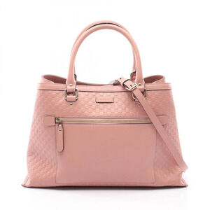 GUCCI Pink Leather Bag